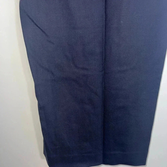 TORY BURCH DARK BLUE MIDI LENGTH SIZE 6 DRESS - Picture 3 of 15